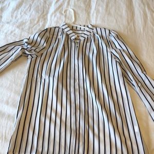 Long sleeved stripped top never worn